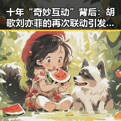 十年“奇妙互动”背后：胡歌刘亦菲的再次联动引发热议